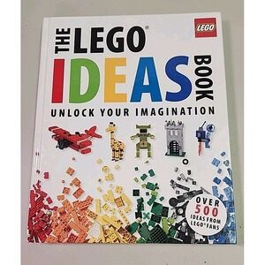 The LEGO Ideas Book- Unlock Your Imagination by Daniel Lipkowitz Hardcover EUC